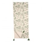 mistletoe patterned cotton table runner for your dinner table