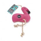 Green & Wilds Eco Dog Toy - Floyd the Flamingo