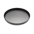 MasterClass Non-Stick Loose Base Fluted Quiche Tin - 28cm