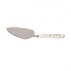 mistletoe print ceramic cake serving tool