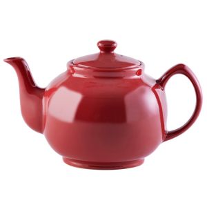 Price & Kensington Glossy Red Teapot - 10 Cup