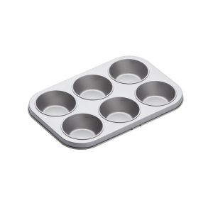 KitchenCraft Non-Stick Bake Pan - 6 Hole