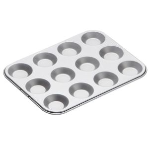 KitchenCraft Non-Stick Shallow Bake Pan - 12 Hole